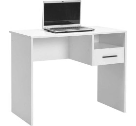 Resim adore mobilya White Genç Odası Çekmeceli Çalışma Masası - Beyaz 