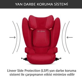 Resim Cybex Solution B Fix 15-36 kg Oto Koltuğu (Dynamic Red) 