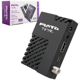 Resim POEBGO FAMİLY'S PLATO TINY PLUS TEK USBLİ WIFI DESTEKLİ HD UYDU ALICISI (5162) 