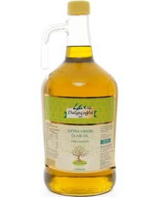 Resim Dalgıçoğlu Erken Hasat Soğuk Sıkım Zeytinyağı Filtresiz Cam Yağdanlık 3 L 
