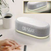 Resim Birçok fonksiyonlu bir cihaz, kablosuz şarj pedi, alarm saati, yatak lambası, gece lambası, masaüstü saat ve termometre olarak hizmet vermektedir. Iphone 16-8, Samsung ve Xiaomi ile uyumlu, hızlı şarj için tasarlanmıştır. 
