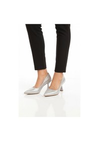 Resim Ayakmod 665140 Z Gümüş Kadın Topuklu Ayakkabı Gümüş 