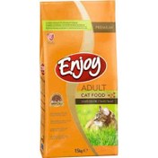 Resim Enjoy Multi Color Tavuk Etli Renkli Kedi Maması 15 Kg 