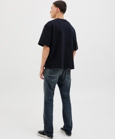 Resim Jack & Jones Jjıglenn Jjfox Am 497 Sps Noos Erkek Jean Pantolon-31308 Mavi 