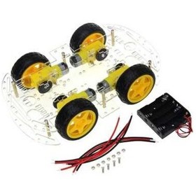 Resim Makermarketim-4Wd Robot Araba Kiti 