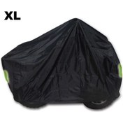 Resim K16374-xl Siyah Evrensel Ağır Hizmet Atv Atc Kapak 190t Yağmur Su Geçirmez 