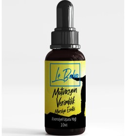 Resim Le Balvo Motivasyon Verimlilik Esansiyel Uçucu Yağ Buhurdanlık Yağı Aromaterapi Difüzör 10 Ml 