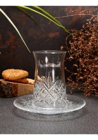 Resim Paşabahçe 96991 Timeless Çay Takımı 6 Kişilik 12 Parça 