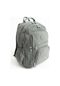 Resim Sanmorris Unisex Suya Dayanıklı Krinkıl Kumaş Çok Gözlü Orta Boy Koyu Gri Renkli Laptop Okul Ve Sırt Çantası Koyu Gri 