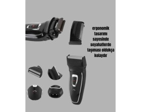 Resim TKÇ Kablosuz Kuru Tıraş Makinesi Folyo Başlıklı 