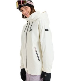 Resim Roxy Roxy Landscape Jk Kadın Beyaz Snowboard Ceketi Wcf0 Beyaz 