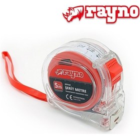 Resim Rayno Şeffaf Şerit Metre 5m X 25mm - 11512 5 M 