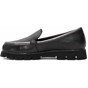 Resim Mammamia D25ya-7380 Kadın Hakiki Deri Casual Ayakkabı Siyah Siyah 