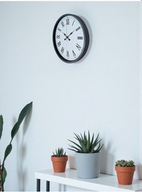 Resim Büro Ev Ofis Hediyesi İçin 36cm Gri Trend Dekor Duvar Saati Diğer 