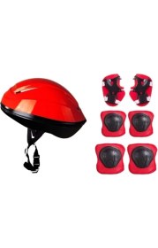 Resim Top Rock Store Kask Dizlik Dirseklik Koruyucu Set 