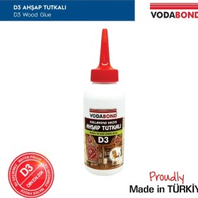 Resim Vodabond | D-3 Ahşap Tutkalı, 150 Gram, Şeffaf 