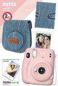 Resim Fujifilm Instax Mini 11 Pembe Fotoğraf Makinesi 