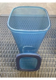 Resim Vip Ahmet VP-056 Kumsal Kare Saklama Kabı 18'li Mavi - Şeffaf 