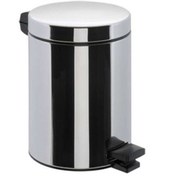 Resim Bastonlu Metal Inox Çöp Kovası 5 lt 