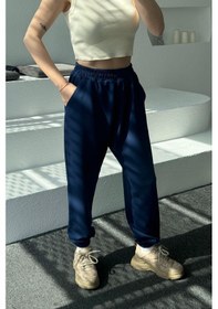 Resim Lacivert Lastikli Eşofman Lacivert 