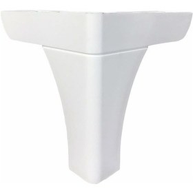 Resim Eymenyapimarket Bella Lükens Ayak Mobilya Koltuk Çekyat Ayağı 14 Cm Beyaz 