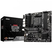 Resim MSI B550M PRO-VDH AMD B550 Soket AM4 DDR4 4400(OC) MHz mATX Gaming Anakart MSI