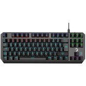 Resim Gamepower Overlord Red Switch 88 Tuşlu Compact Mekanik Oyuncu Klavye 
