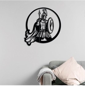 Resim "sparta Ruhu" Metal Duvar Dekoru 