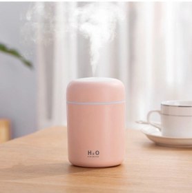 Resim Agoodshop Mini Hava Nemlendirici Aroma Yağı Difüzörü Renkli Gece Lambası 