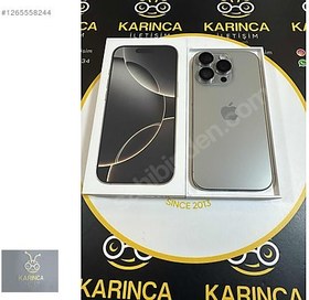 Resim Apple iPhone 16 Pro İkinci El TR | 128 GB | Çöl Titanyum 