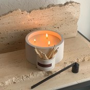 Resim Epoksi Reçine için Büyük Kapasiteli DIY Silikon Kalıp - Kibritlikli Çimento Bardak Tasarımı, Alçı Mumlar & Depolama için İdeal, Yuvarlak Şekil, Silikon Reçine Kalıpları 