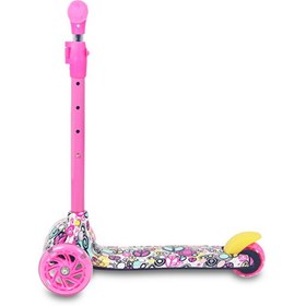 Resim Dynamic HT288 3 Tekerlekli Pembe Çocuk Scooter 