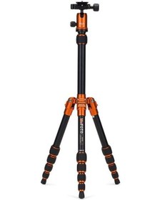 Resim Benro MeFOTO A0350Q0O BackPacker Travel Tripod Kit (Orange) 