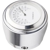 Resim 22-25mm Motosiklet İzle Termometre Sıcaklık Göstergesi Su Geçirmez Moto Styling White Diğer 
