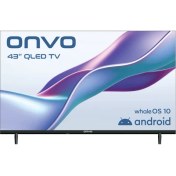 Resim Onvo 43VQ80F2FA 43'' 109 Ekran Uydu Alıcılı Full HD QLED WhaleOS Android TV 