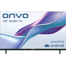 Resim Onvo 43VQ80F2FA 43'' 109 Ekran Uydu Alıcılı Full HD QLED WhaleOS Android TV 