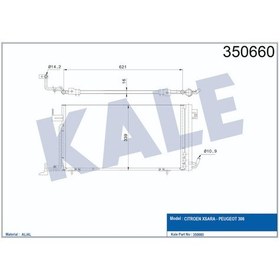 Resim Kondenser Al/Pl/Brz Xsara 306 504646051 