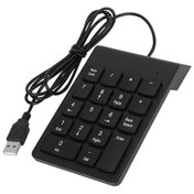 Resim Genel Markalar Numerik Keypad Usb 2.0 Kablolu Mini Numerik Keypad18 Tuşlu 