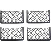 Resim Karavan ve Tekne Eşya Düzenleyici File Ceplik 4 Adet Siyah 