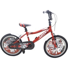 Resim Ümit Alpina 16 Jant V Bmx Erkek Çocuk Bisikleti Kırmızı Vitessiz Çocuk Bisikleti 