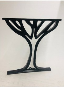 Resim Aluminyumdokumcu Ağaç Gövde Masa Ayak 