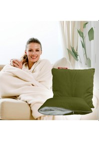 Resim Xpermate Tv Battaniye Yastık Welsoft Battaniye 145x205 Yeşil 