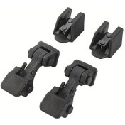 Resim Dashanshop Jeep Wrangler Tj 1997 2006 Siyah Abs Kaput Kilidi Dayanıklı Mat Yüzey Kolay Montaj 