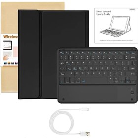 Resim İMBAMBY Samsung Galaxy Tab S6 Lite P610/p613 Tablet Uyumlu Bluetooth Klavyeli Kılıf (Türkçe Klavye) 