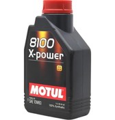 Resim Motul 8100 X-Power 10W-60 Tam Sentetik Motor Yağı 2 x 1 L 