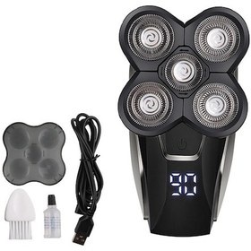 Resim Geeksen Razor Erkekler Tüm Vücut Yıkama Elektrikli Tıraş Makinesi Baş Tıraş Makinesi Seti Renkli 