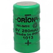 Resim Orion 280 mAh 6 V Ni-MH Buton Şarj Edilebiir Pil 