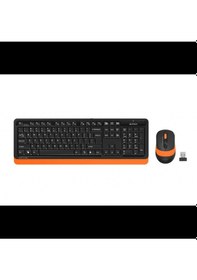 Resim Fg1010 Turuncu Fstyler Türkçe Q 2,4ghz Kablosuz Klavye Mouse Set 