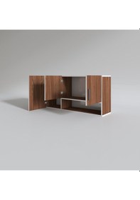 Resim Kenzlife hazır mutfak mirandus32 cvz 060*120*32 mutfak banyo dolabı kapaklı raflı 