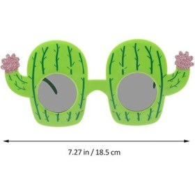 Resim Mey İthalat Kaktüs Temalı Hawaii Yaz Partisi Gözlüğü 8.5x18.5 Cm Çocuk 